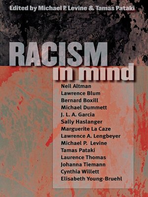 cover image of Racism in Mind